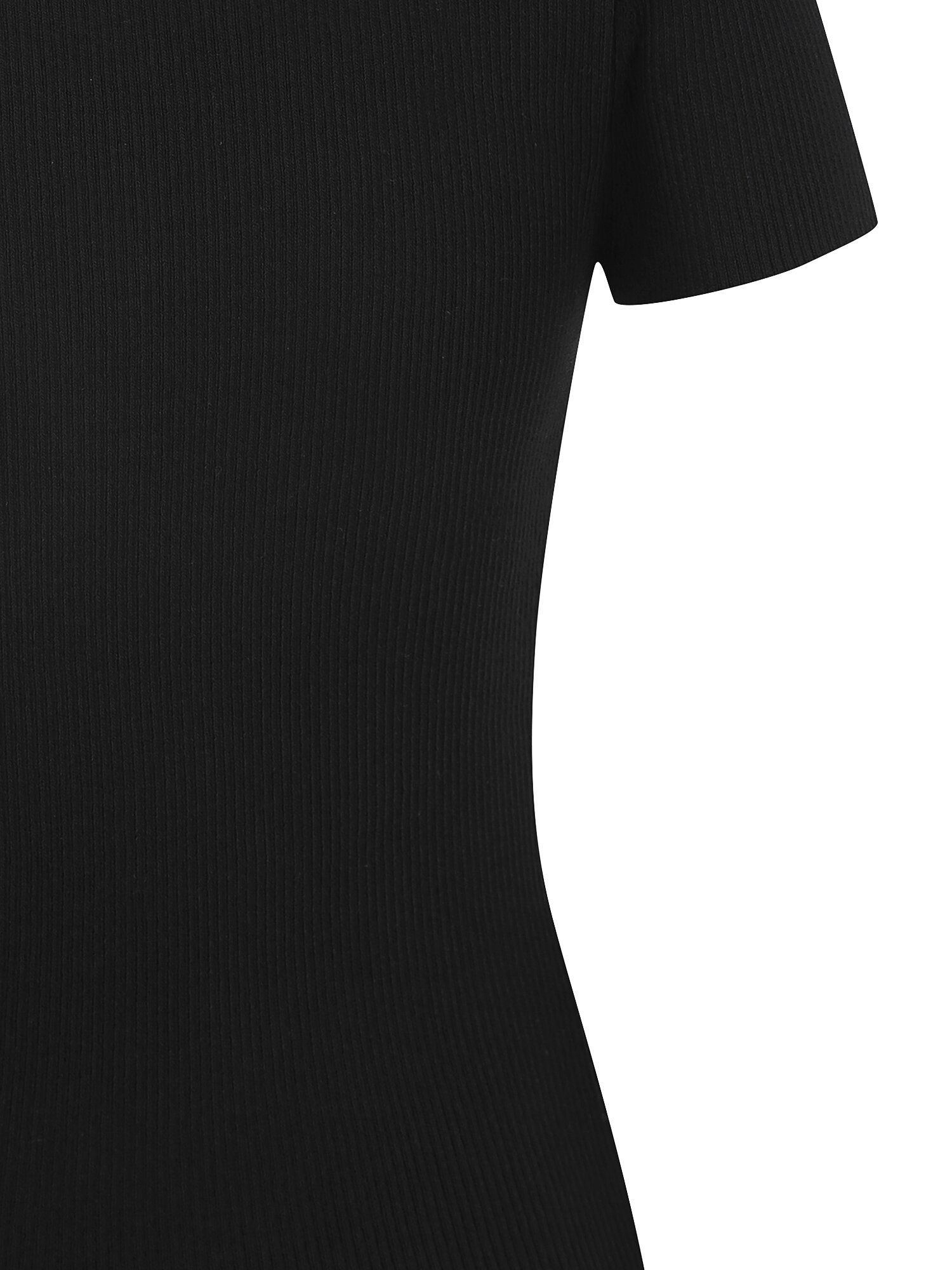 언밸런스 버튼 장식 풀오버 니트 (BLACK)