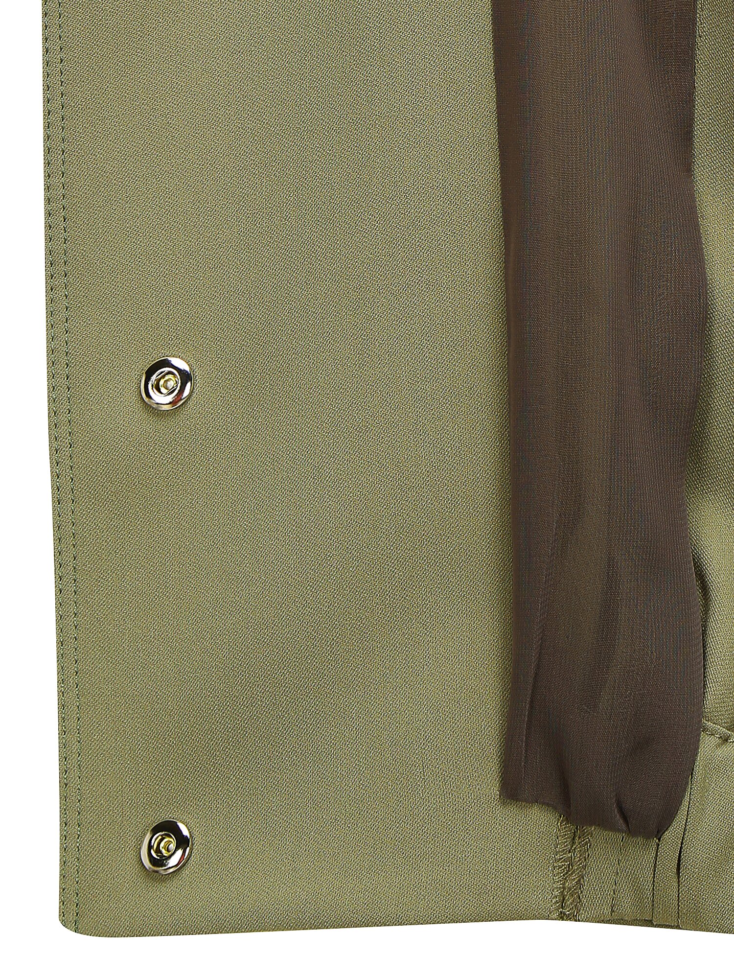 포멀 숄더 턱 오픈 칼라 재킷 (KHAKI)