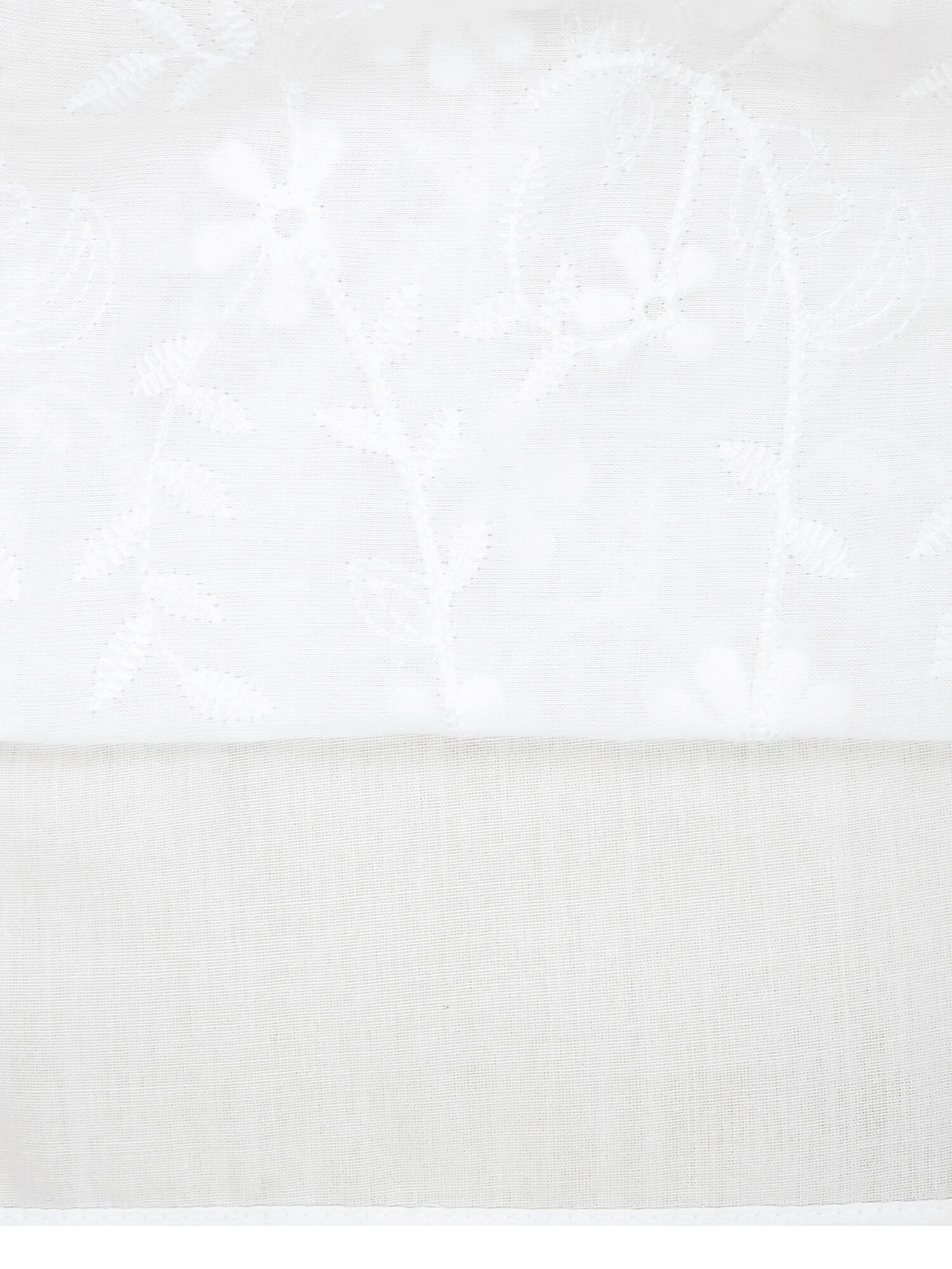 플라워 백 밴딩 A라인 스커트 (WHITE)