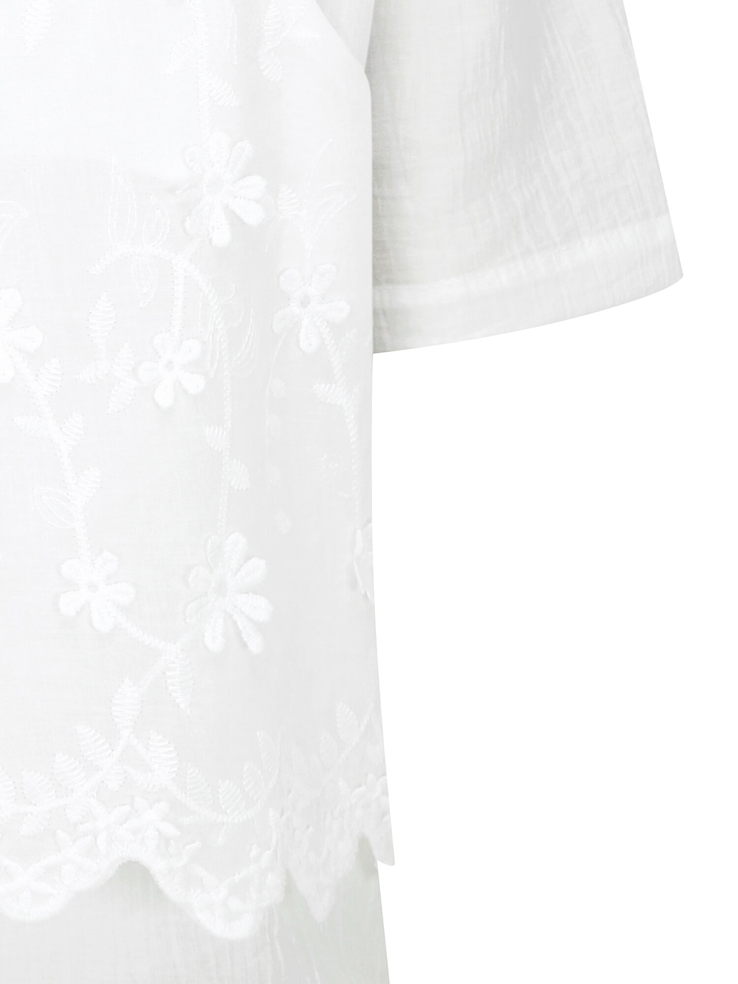 플라워 블라우스 +뷔스티에 세트 (WHITE)