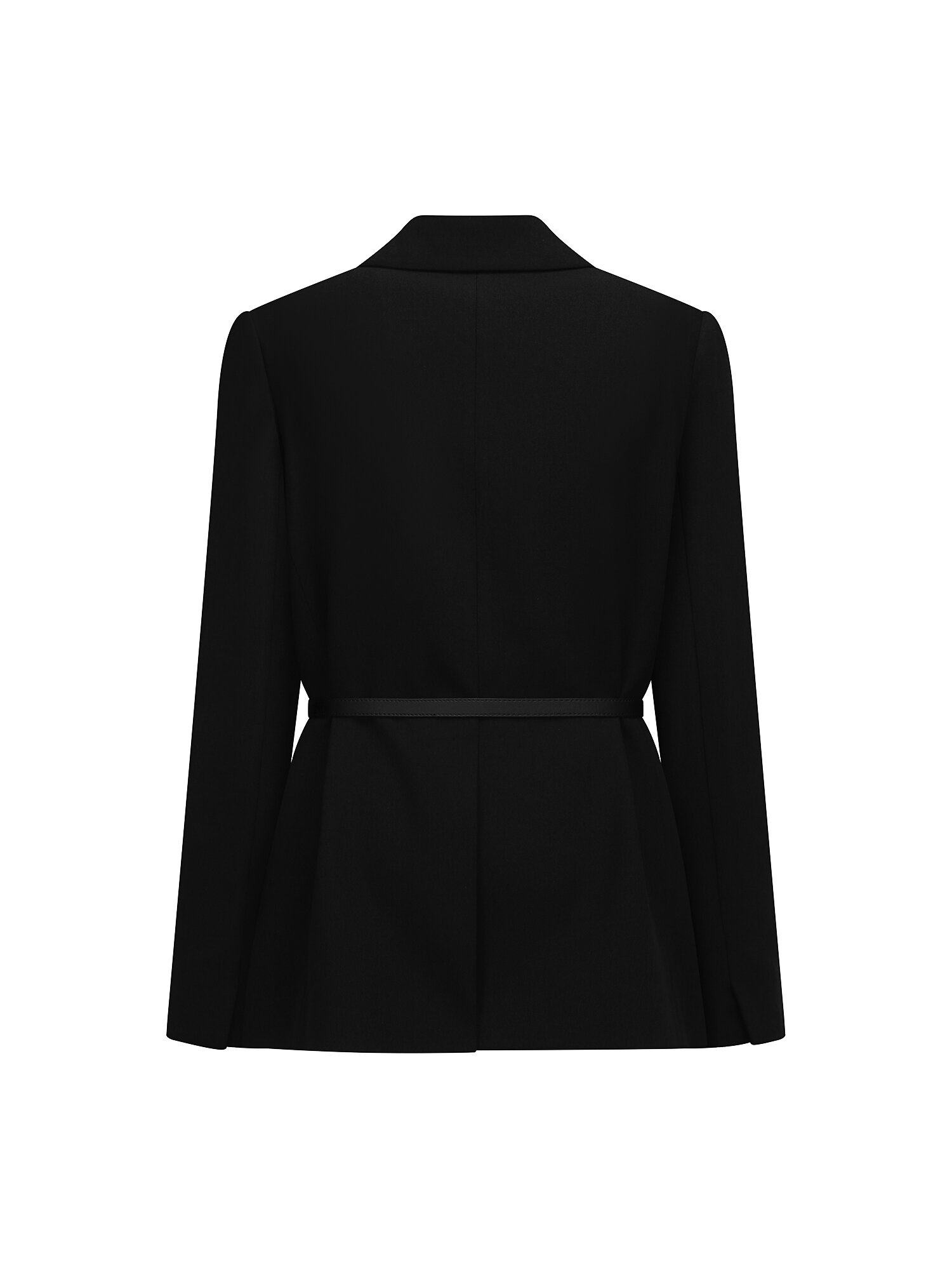 미니멀 테일러드 싱글 재킷 (BLACK)