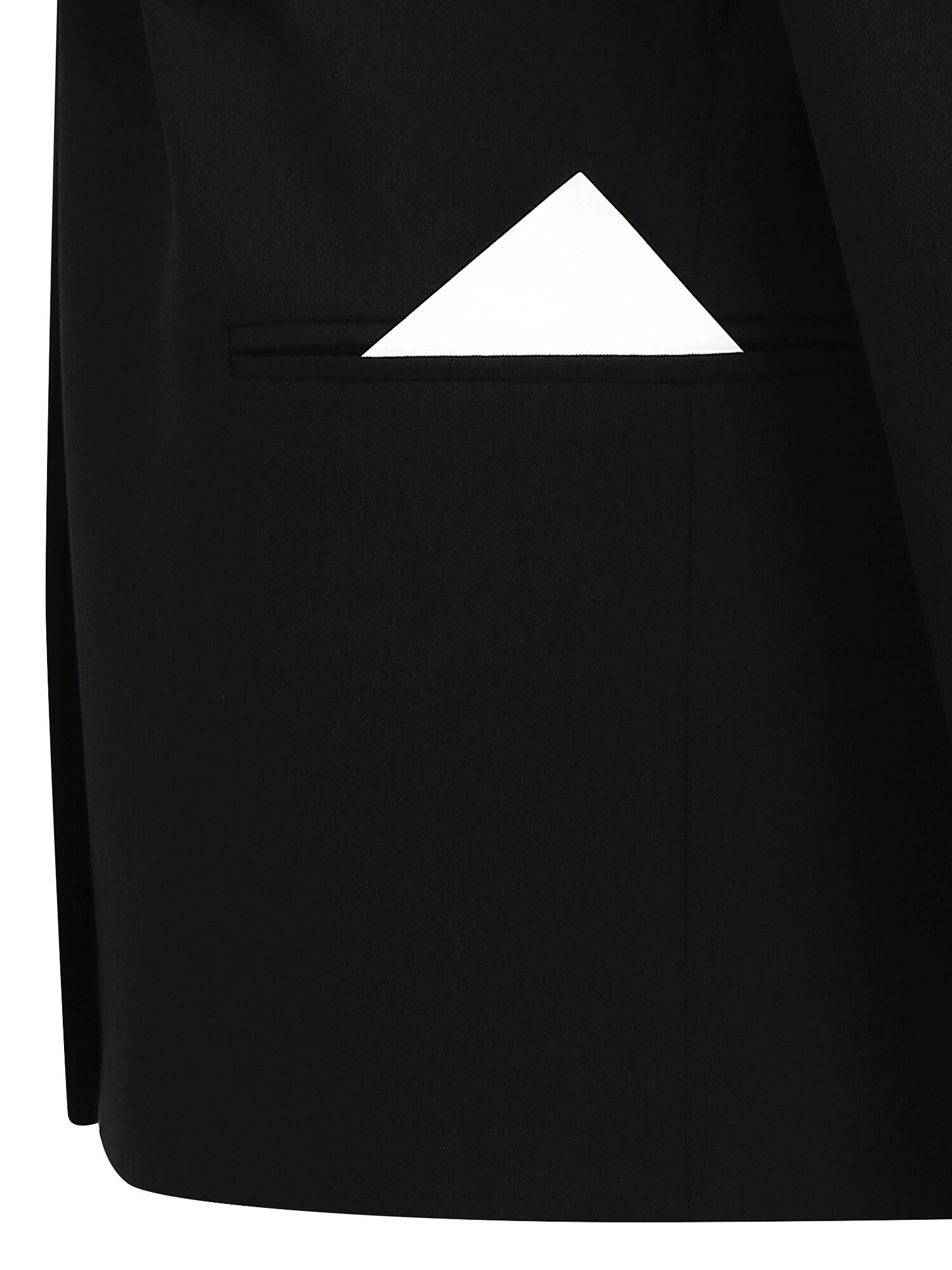 미니멀 테일러드 싱글 재킷 (BLACK)