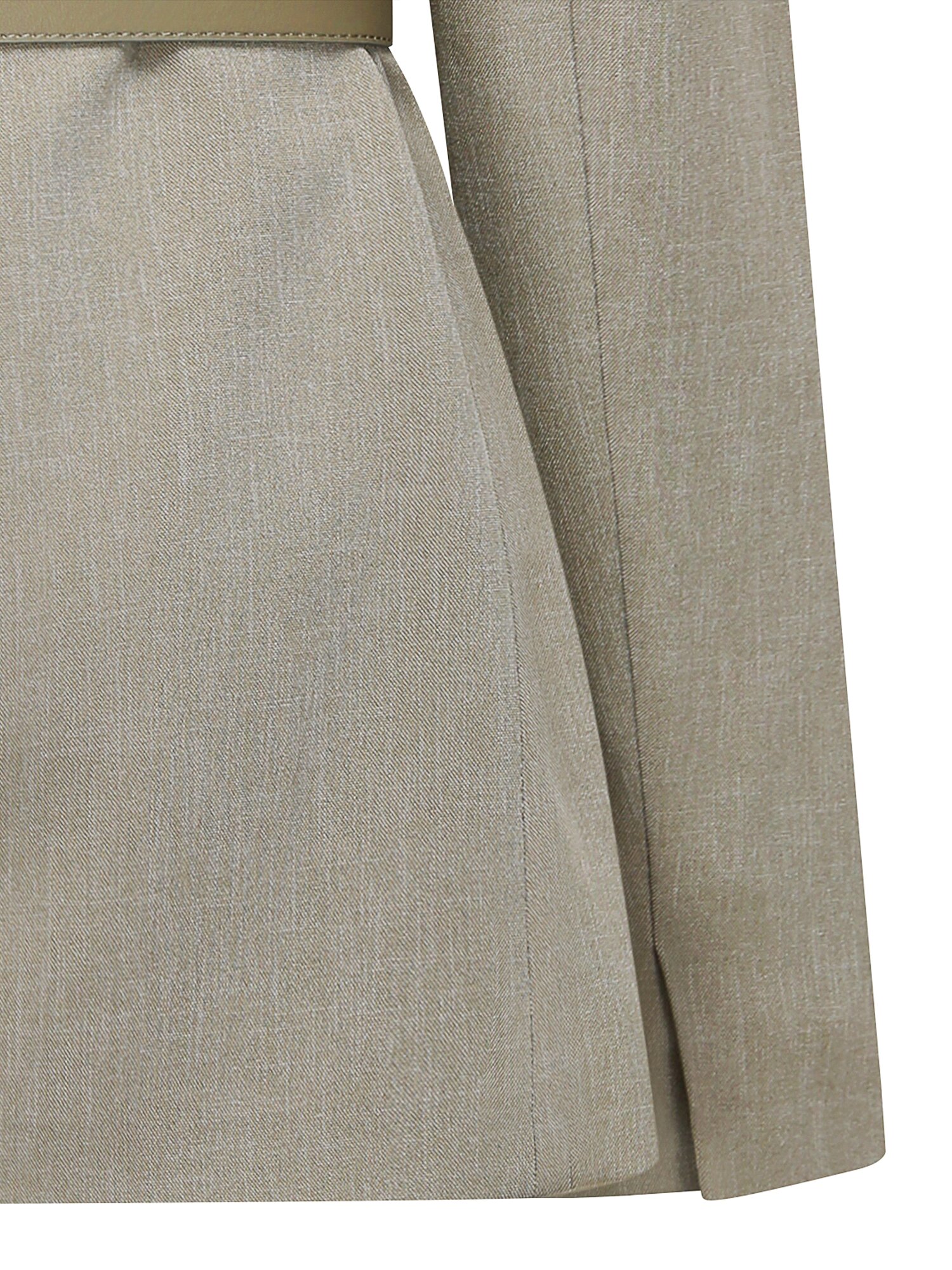 미니멀 테일러드 싱글 재킷 (DARK BEIGE)