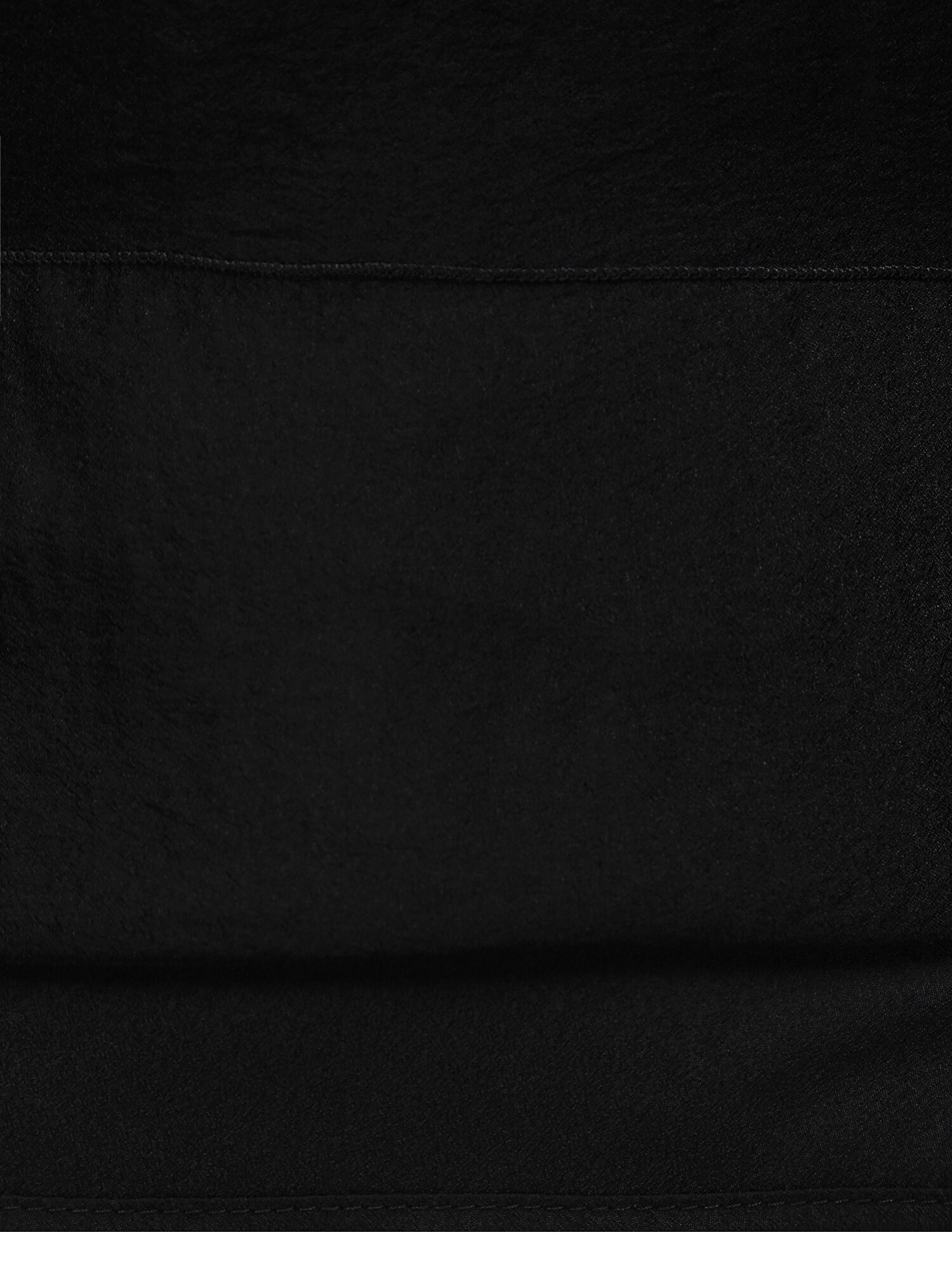 오간자 드레이프 플레어 스커트 (BLACK)