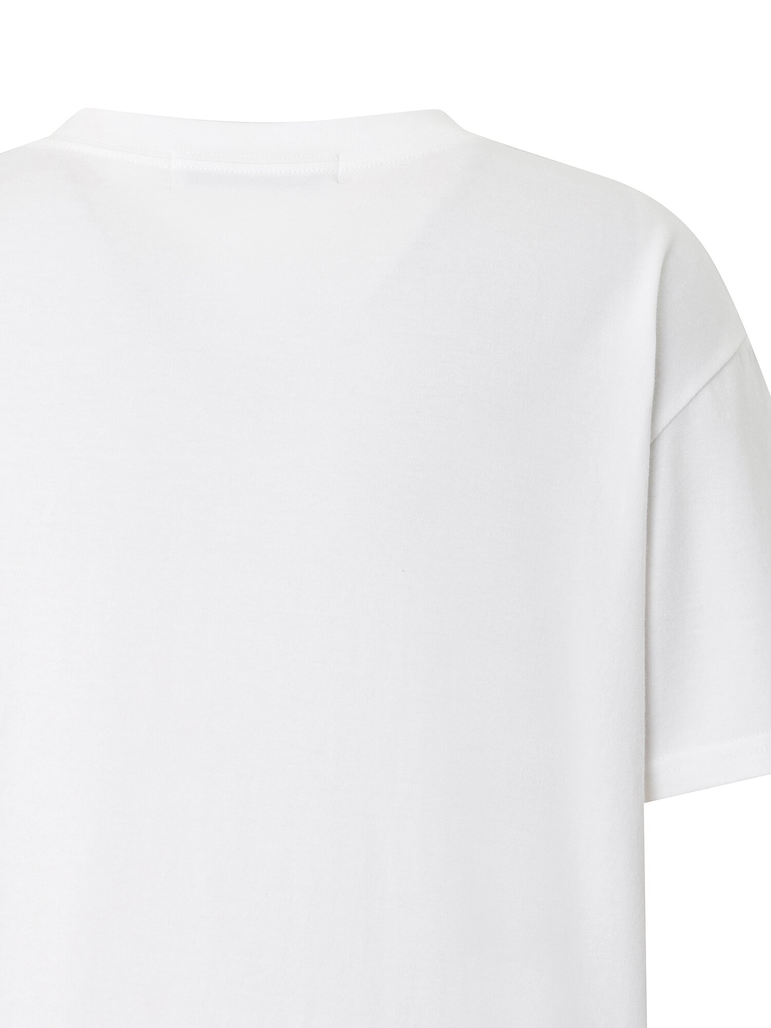 그래픽 라운드넥 티셔츠 (WHITE)