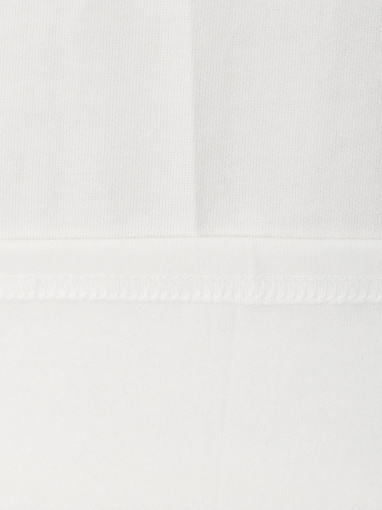 프린팅 밴딩 슬리브 티셔츠 (WHITE)