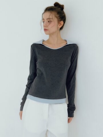 미아 컨트라스트 카라 유넥 티