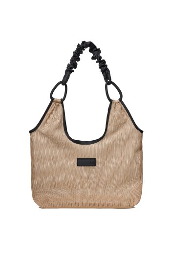 [UNISEX] 트래블 메쉬 숄더백 - 베이지 HEUK303BSZBEI