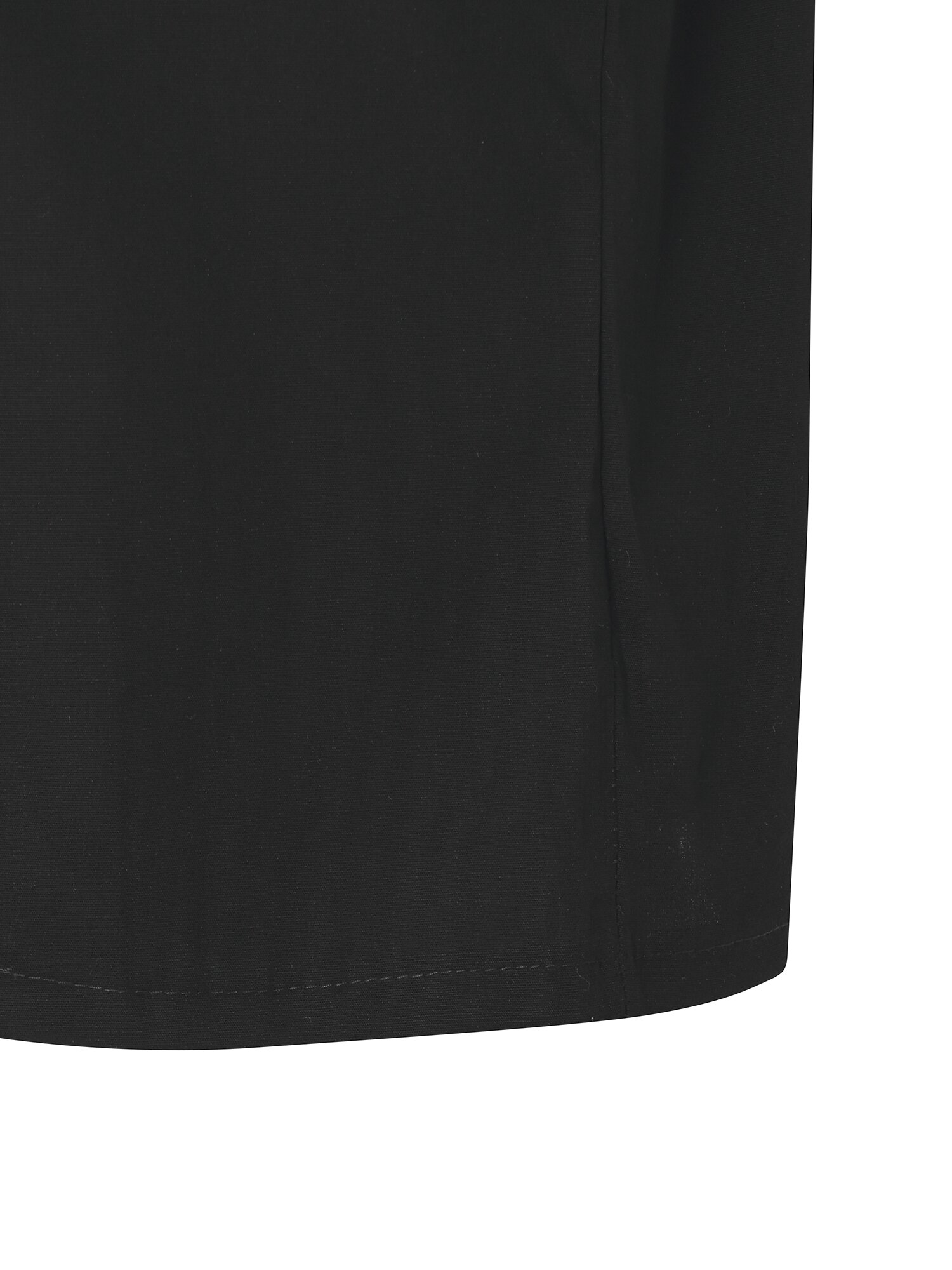 라운드넥 하프 슬리브 재킷 (BLACK)