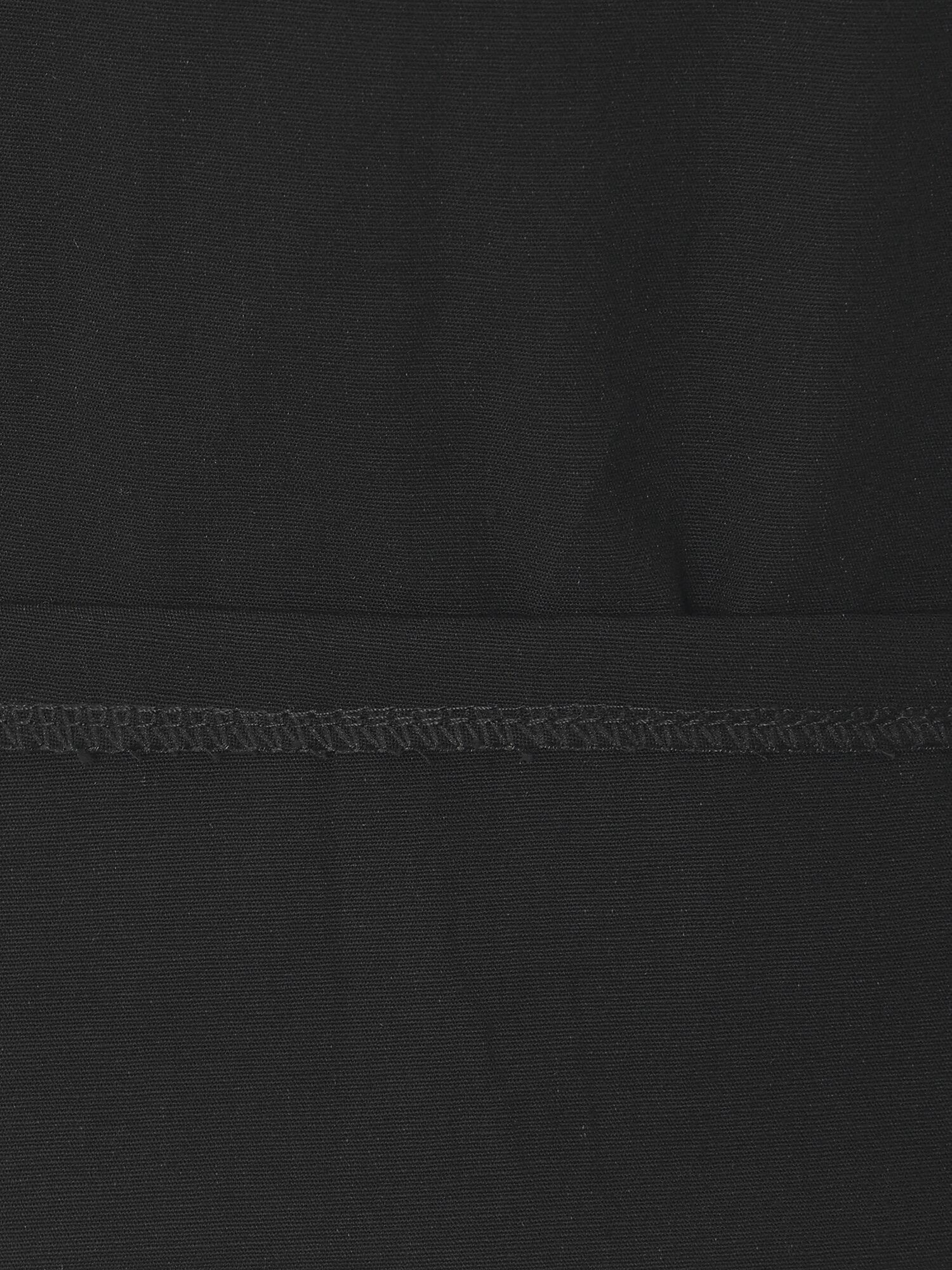 라운드넥 하프 슬리브 재킷 (BLACK)