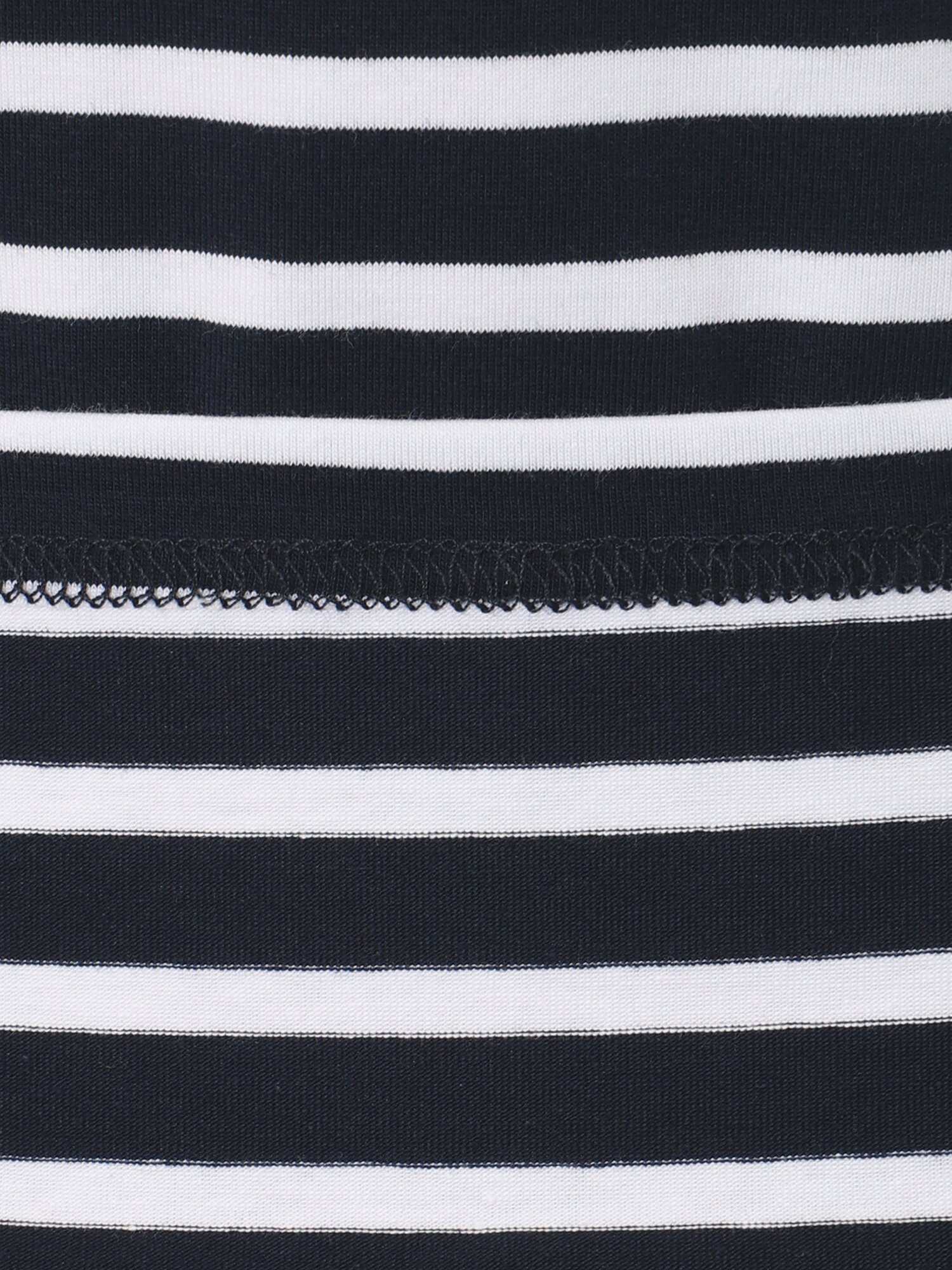 자수 포인트 스트라이프 티셔츠 (STRIPE NAVY)