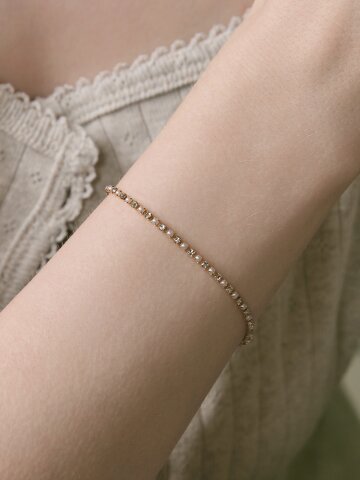 (18K Gold Plated) Lume Line Bracelet