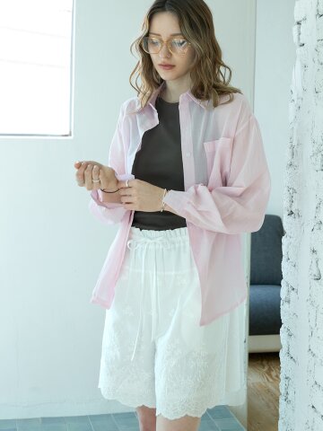 스트링 레이스팬츠 WHITE