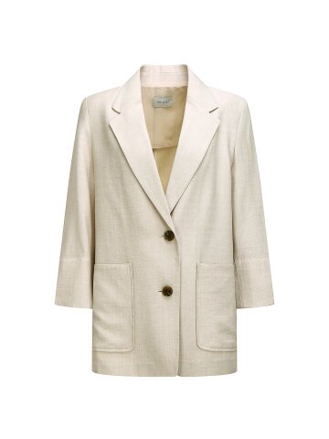 린넨 롤업 7부 싱글 투버튼 재킷 