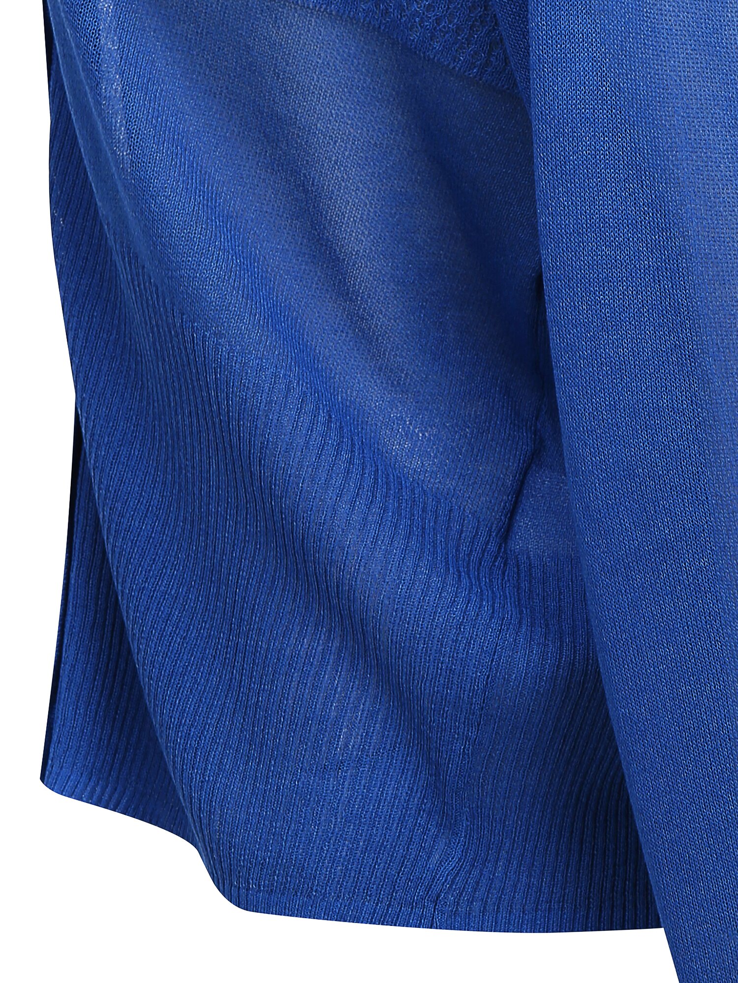 시스루 자카드 브이넥 가디건 (BLUE)