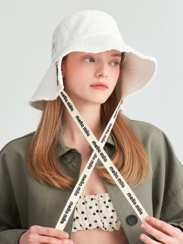 멜라밀라 카린 와이드 버킷햇 (4colors)