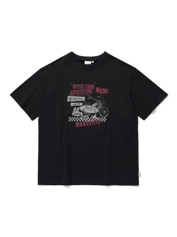 BIKE SURF T-SHIRT_BLACK