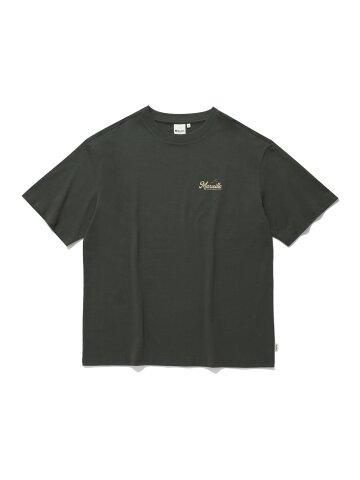 MARSEILLE PALM TREE T-SHIRT_KHAKI
