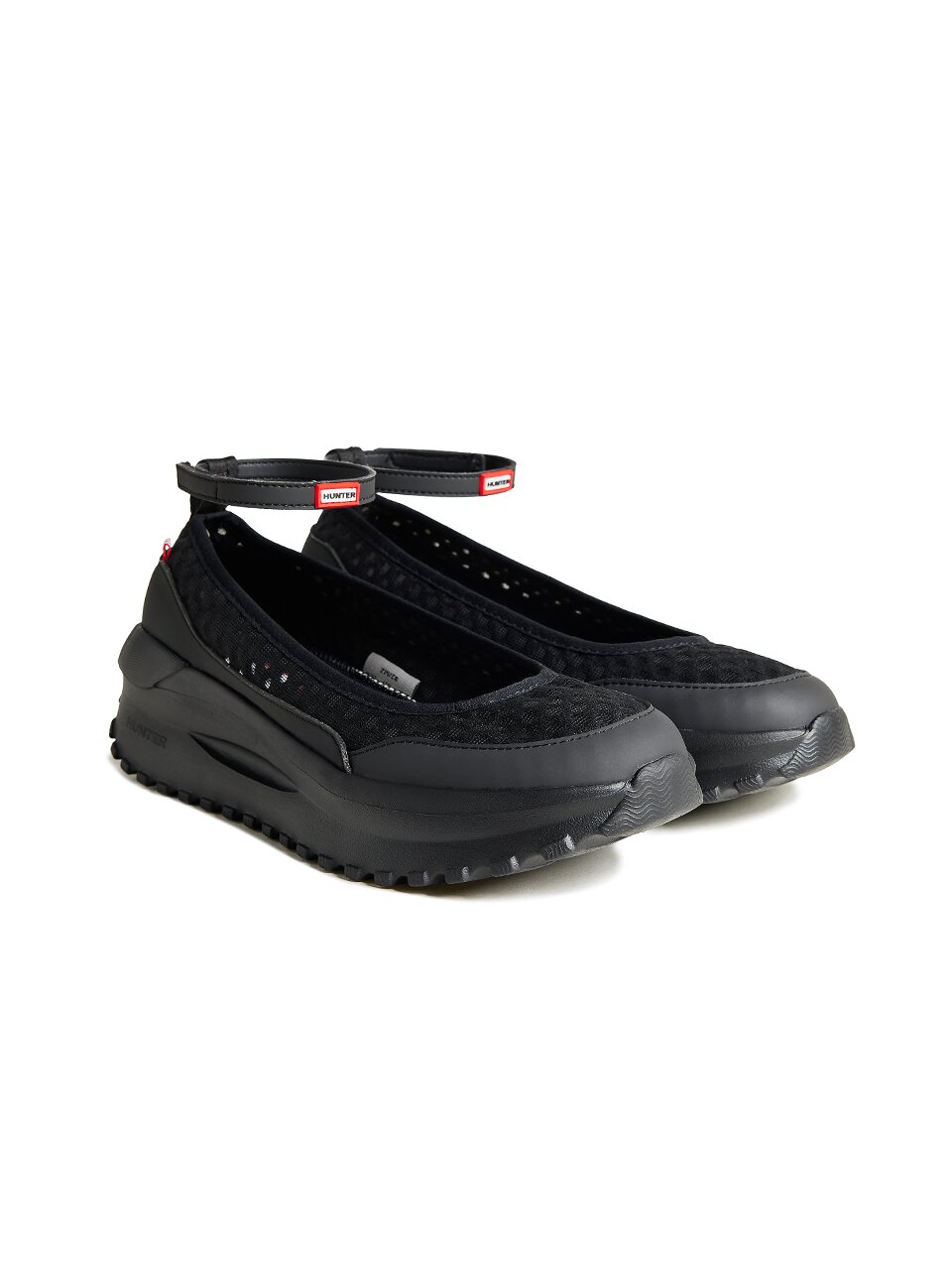 [WOMEN] 트래블 플로우 메쉬 발레리나 슈즈 - 블랙 WFF3117MSHBLK