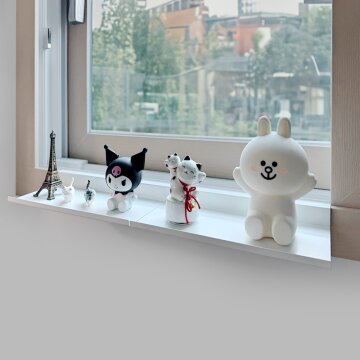 다용도 철제 창틀 선반 2P세트 (+자석후크) / 창문 화분 정리대