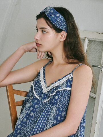 쎈디 헤어밴드 네이비 (32수)