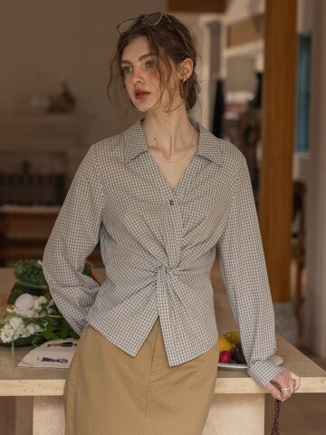 4/28 예약배송_DA_Weaving washed shirt_2color