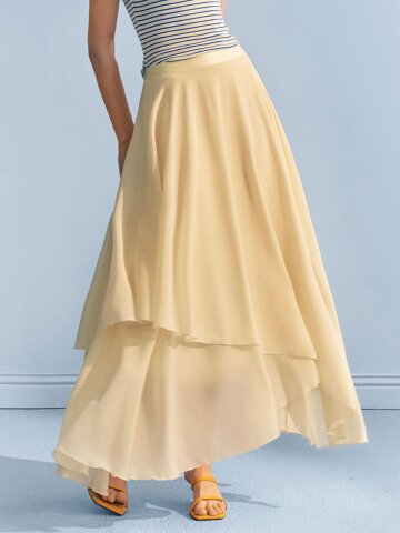 4/28 예약배송_YY_Irregular hem skirt