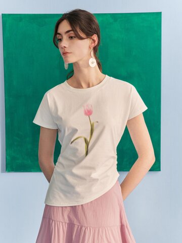 4/28 예약배송_YY_Pinched pleats top