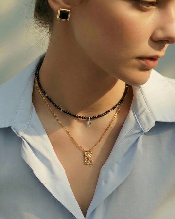 Ethnic Grain Necklace
에스닉 그레인 네크리스