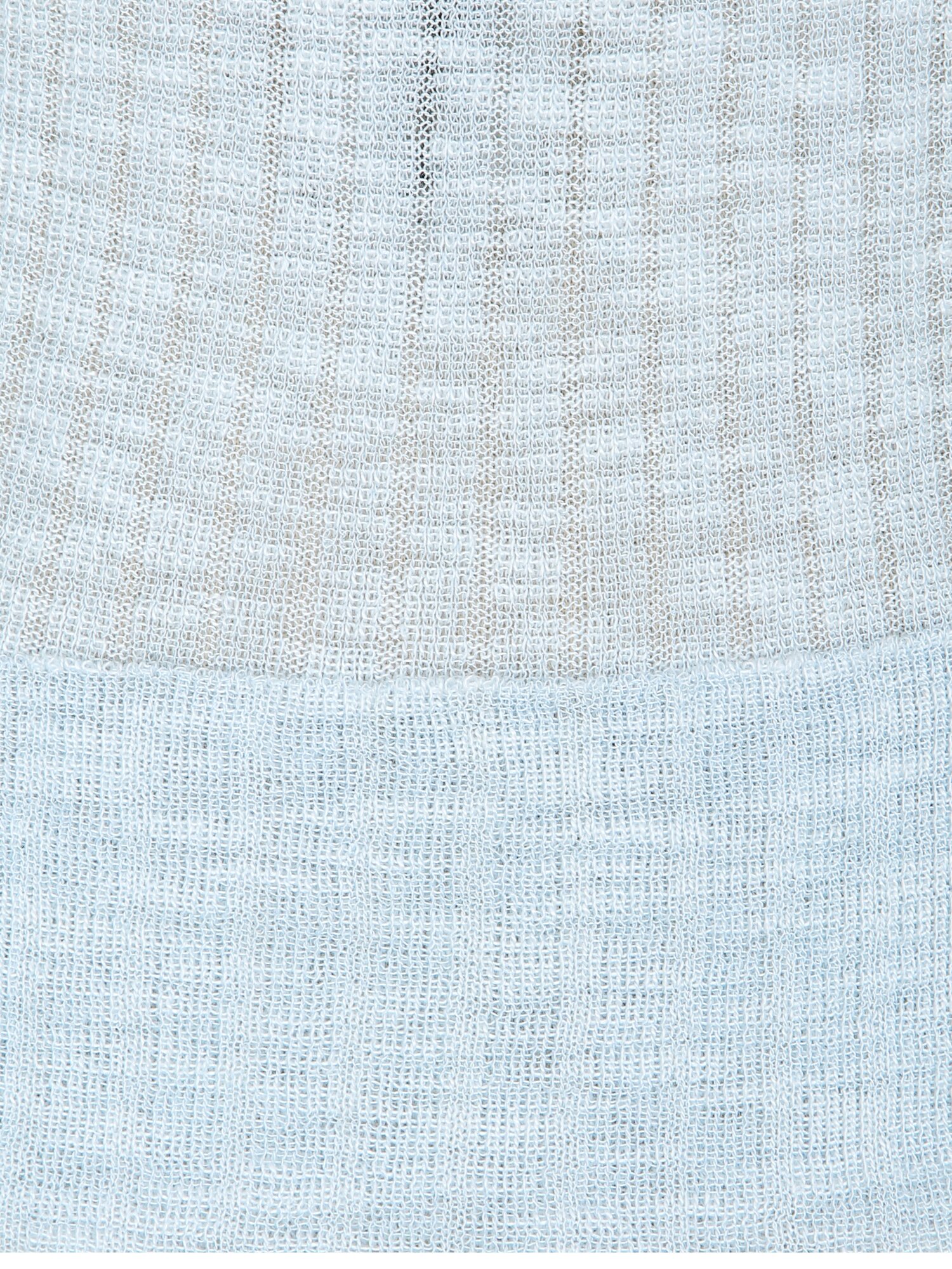 시스루 슬릿넥 크롭 가디건 (BLUE)