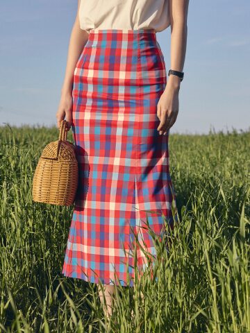 알록이 머메이드 스커트_YHSK260409