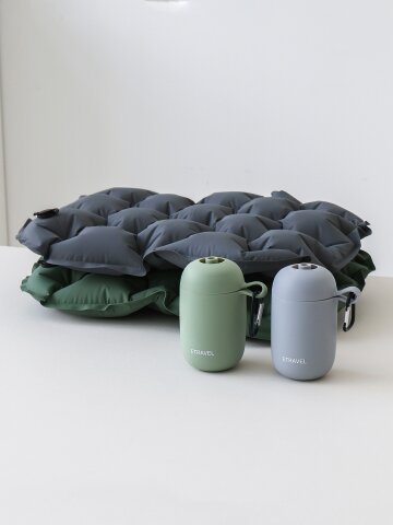 휴대용 에어 방석 접이식 초경량 쿠션