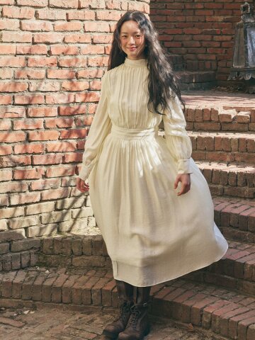 감미로운 롱 타이 원피스_YHOP260401