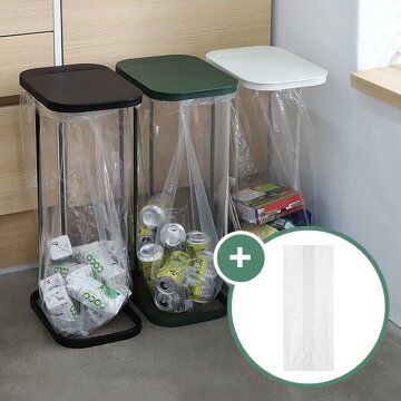 레트로 가비지백 스탠드 분리수거함 쓰레기봉투 거치대 *3P세트 (분리수거봉투 50매 증정)