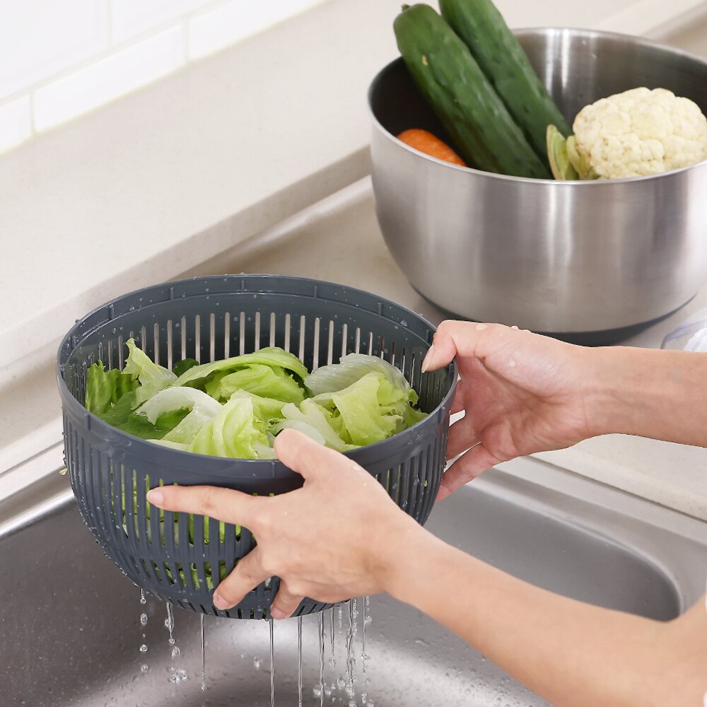 무디타 프로페셔널 304 스텐 믹싱볼 야채 탈수기 5L /  만능 채칼 6종 세트 믹싱볼 채반