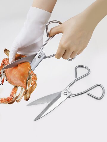 리본제이 무디타 올스텐 일체형 주방가위 21cm 2P 세트 /  고기가위 캠핑가위 스텐가위