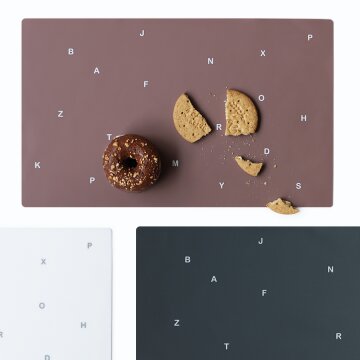 레터스 테이블매트(타이포)