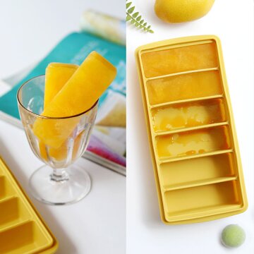 입구 좁은 텀블러에도 쏙 국산 실리콘 막대 얼음틀 6구/10구 아이스트레이 양념틀