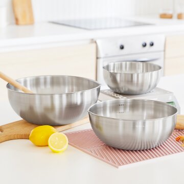 국내제작 304 스텐 계량 믹싱볼 3종(소/중/대)