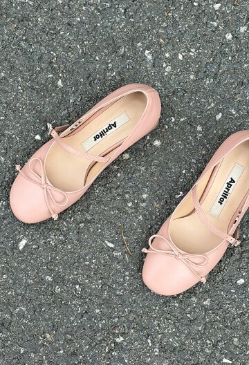 603FK ribbon point feminine pumps_5cm