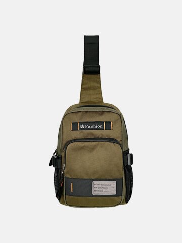 남성 데일리 심플 스퀘어 원스트랩 보조 경량 여행 바디크로스백 BJE338