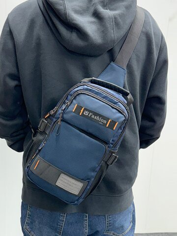 남자 보조 심플 운동 원스트랩 크로스백 BJE341