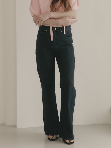 유어진스 20 데님 (SEMI LOOSE BOOTSCUT) - DARK INDIGO_YHPT260415