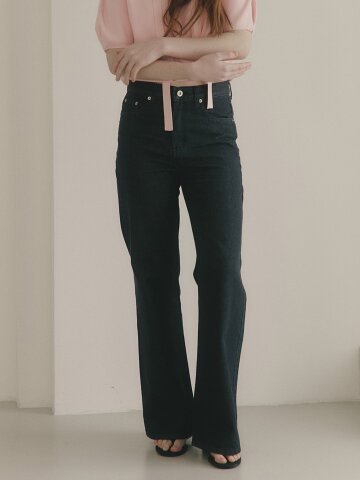 유어진스 20 데님 (SEMI LOOSE BOOTSCUT) - DARK INDIGO_YHPT260415