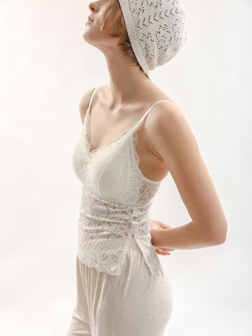 MJ_Sheer lace cami top_3color