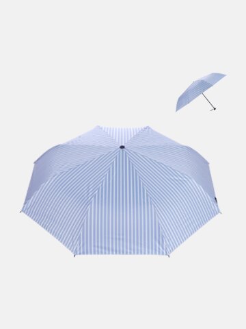 3단 수동 장마철 암막 휴대용 스트라이프 양우산 SDDR170