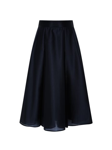 시스루 밴딩 플레어 스커트 