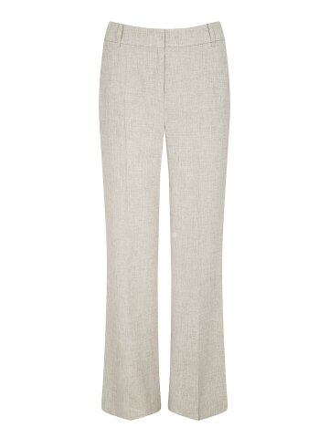 히든 버튼 세미 부츠컷 팬츠 