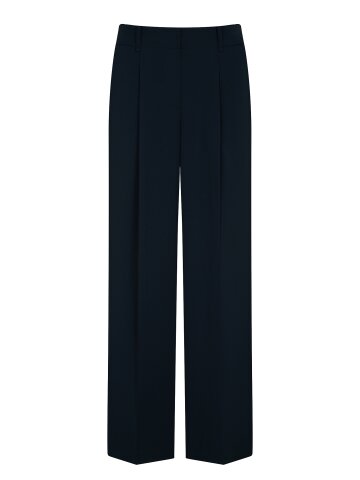 하이 웨이스트 원턱 와이드 팬츠 