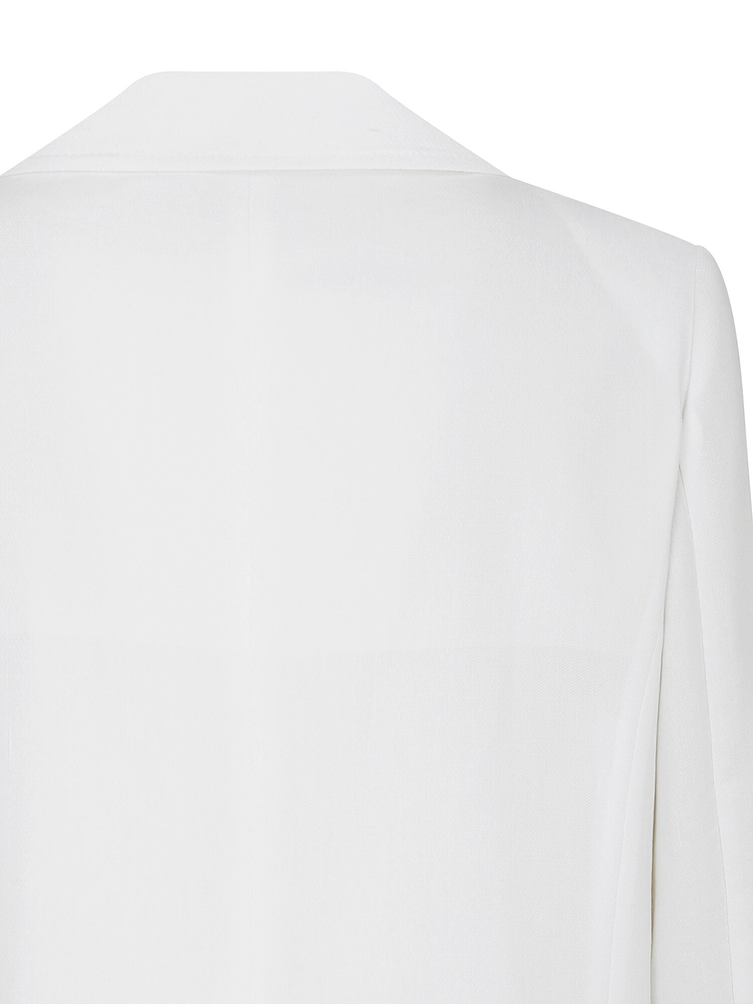 린넨 패치 포켓 싱글 원버튼 재킷 (WHITE)